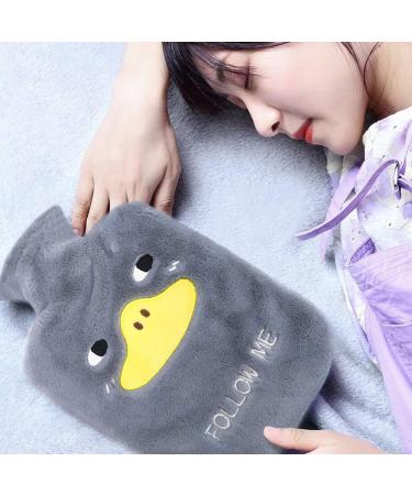 MAIES Transparent Classic Hot Water Bottle | Premium Heat Bottle for Pain Relief & Therapy - Buy Online on GoSupps.com
