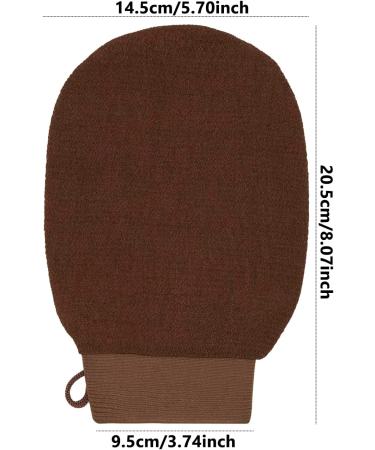 CHEERYMAGIC Exfoliating Gloves - Dead Skin Cell Remover & Fake Tan Exfoliator Mitts - Buy Online on GoSupps.com