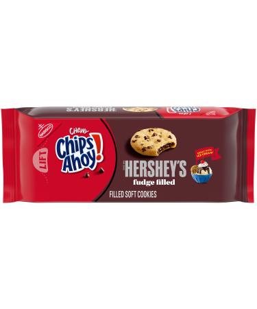 CHIPS AHOY! Chewy Hershey's Fudge Filled Soft Cookies, 9.6 oz Chocolate Chip