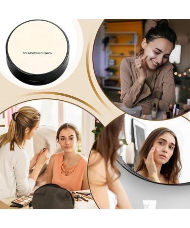De Teint CC Cream Lightweight Moisturizing Waterproof Makeup 108g Air Cushion CC Cream Moisturizing Foundation Natural Finish and Long-Lasting Coverage For Face Daily Use - Buy Online on GoSupps.com