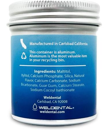 Buy Chew Brush Smile Toothpaste Tablets 60 Count - Peppermint Flavor for Fresh Breath | International Shipping Available - Buy Online on GoSupps.com