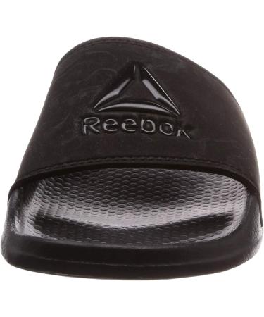 Reebok Women's RBK Fulgere Slide Shower & Bath Shoes - 37.5 EU - Black Cold Grey | International Shipping Available - Buy Online on GoSupps.com