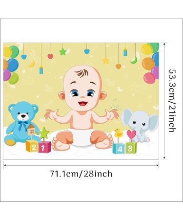 Morcheiong Pin the Pacifier Baby Game - 48 Pacifiers for Baby Shower Party Favors & Decorations - Fun Entertainment for New Parents - Buy Online on GoSupps.com