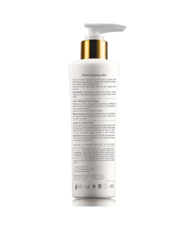 Gratiae Organic Facial Cleansing Lotion | Ultra-Hydrating Gentle Face Cleanser & Makeup Remover | 6.8 fl oz - Moisturizing Non-Drying Deep Clean - Buy Online on GoSupps.com
