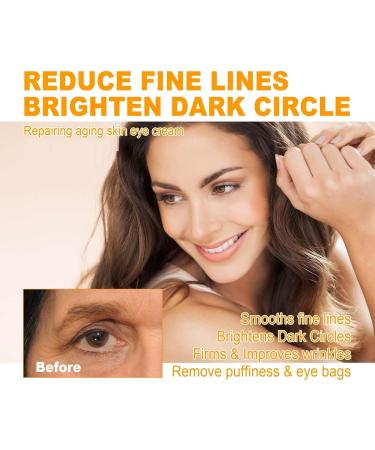 XINRAN 5D Peptide Eye Cream Eye Wrinkle Cream Moisturizing Eye Creams Deep Invigorating Peptide Eye Creams Skin Under Moisture Nourishing Serum Antis Wrinkle Care Dark Circles 4 Pack - Buy Online on GoSupps.com