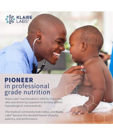 Klaire Labs LDA Multi-Vitamin - High Potency Hypoallergenic Multivitamin with Metafolin Folate Iron-Free - 90 Capsules - Buy Online on GoSupps.com