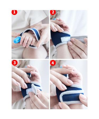 Safe Silicone Baby Teether - Pink Teething Thumb Sleeve Toy for Infants - Buy Online on GoSupps.com