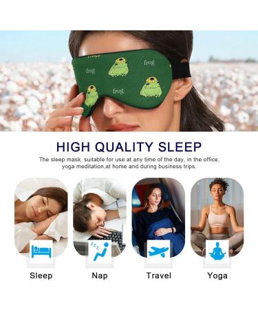 Haskirky Light Blocking Eye Mask | Adjustable Unisex Travel Mask for Deep Sleep and Meditation - Buy Online on GoSupps.com