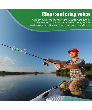Honoson 200 Pcs Plastic Fishing Bells - Clip on Rod Alarm for Fish Bite Indicators - Buy Online on GoSupps.com