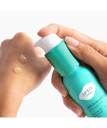 Skincare AHA Seaweed Gel with Lactic Acid - Deeply Exfoliating & Resurfacing 2 fl. oz | Buy Internationally - Buy Online on GoSupps.com