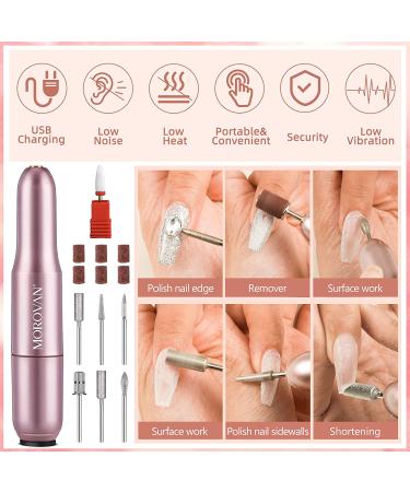 Morovan Acrylic Nail Kit with Drill - Professional Set for DIY Nail Art - Includes UV Light, Glitter Powder, Extension Tools - Ideal for Beginners - Buy Online on GoSupps.com