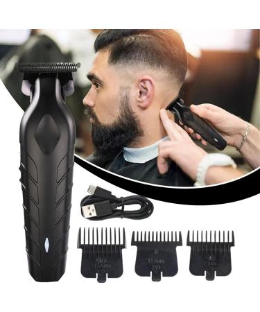 Men Hair Beard Clipper Hair Clipper for Men Electric Clipper Beard Hair Trimmer Beginners and professionals ergonomically treated trimming gadget for home hairdressers - Buy Online on GoSupps.com