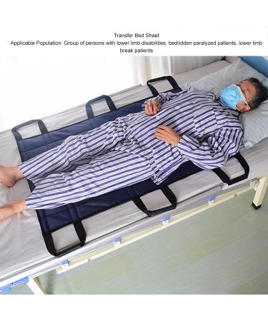 Positioning Bed Cushion with Handles | Hospital Bed Sheets & Transfer Straps for Seniors | Incontinence Mattress Sheet for Easy Lifting & Repositioning - Buy Online on GoSupps.com