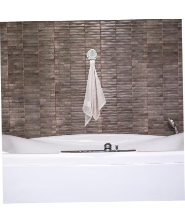 Uonlytech 2pcs Powerful Vacuum Hook Wall Towel Hook Suction Cup Towel Hooks Kitchen Hooks Transparent Plastic 10.00X5.70X4.40CMx2pcs Transparentx2pcs - Buy Online on GoSupps.com