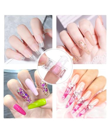 Sularpek 13 Pcs Nail Tips Clip - Gel Nail Clamps for Quick Building Nail Extension - DIY Manicure Nail Art Tool - Buy Online on GoSupps.com