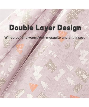 Buy 100% Cotton Breastfeeding Cover | Kamhbe Gray-Forest Privacy Scarf with Breathable Mesh - 100x70 cm - Buy Online on GoSupps.com
