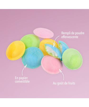 Woogie Soucoupes volantes 378g env. 300 pi ces - OVNIs effervescents multicolores en gaufrettes de papier alimentaire - Friandises r tro cultes pour f tes anniversaires d'enfants & classes d' cole - Buy Online on GoSupps.com