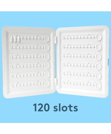 MYLEE Swatch Book - 120 Colour Slots Detachable Nail Colour Chart Display Book Comfortable and Easy to use - Clips in Nail Tips Professional Salon & Home use Portable - Buy Online on GoSupps.com