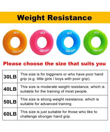 Boaton Hand Grips for Basketball Football Workout | 30LB Orange Grip for Pull-ups Weightlifting Rock Climbing Training Equipment - Boys and Girls Gear - Buy Online on GoSupps.com