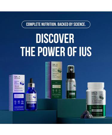 Orlo Blue Essence - Liquid Blue Spirulina with Phycocyanin Extract & Bioactive Methylcobalamin B12 Vitamin - Methylene Alternative - Natural Vegan Superfood - Clean Bioavailable Formula 50 ml - Buy Online on GoSupps.com