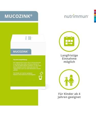 Buy Nutrimmun Mucozink Powder (30 x 20 g) Premium Dietary Supplement for Skin & Intestinal Health | Vitamins Minerals Glutamine & Taurine 30 Daily Portions - Buy Online on GoSupps.com