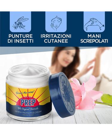 12 PREP Dermoprotettiva Skin Protection Cream - 75ml Body Cream (Pack of 12) | Best Skin Care for All Skin Types - Buy Online on GoSupps.com