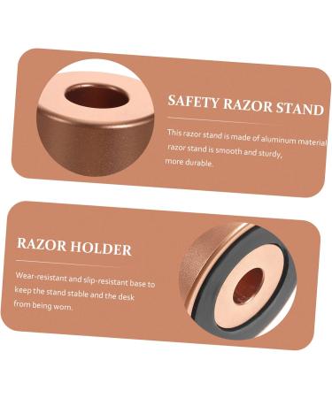Coophya Shaving Base & Brush Stand | Metal Razor Holder for Bathroom | Durable & Stylish Shaver Stand - Buy Online on GoSupps.com