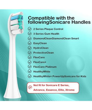 Replacement Toothbrush Head with Protective Cover for Philips Sonicare DiamondClean - Compatible with ProtectiveClean, EasyClean, FlexCare, HealthyWhite - HX9023 G2 Series - Buy Online on GoSupps.com