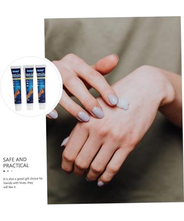 IWOWHERO 3 Pcs Anti-Itch Bottled Urticaria Cream Cream Cream Cream Medical External use White Bottled Urticaria Curing Plaster pp Push Type Mediacl Balm - Buy Online on GoSupps.com
