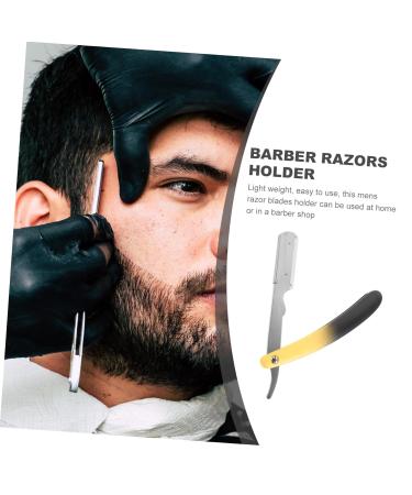 Beaupretty Men's Razor - Premium Metal Razor Blade Holder & Hairdressing Bracket | 304 Stainless Steel Head Razor - Buy Online on GoSupps.com