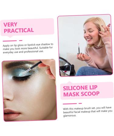 WOONEKY 5pcs Silicone Eyeshadow Brush Creme Eyeshadow Stick Cream Makeup Brush Cream Applicator - Buy Online on GoSupps.com