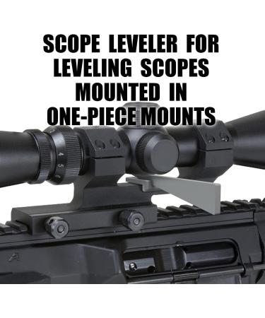 Scope Leveler Combo for Precise Scope Alignment in One-Piece Mounts or Varying Height Rings - Buy Online on GoSupps.com