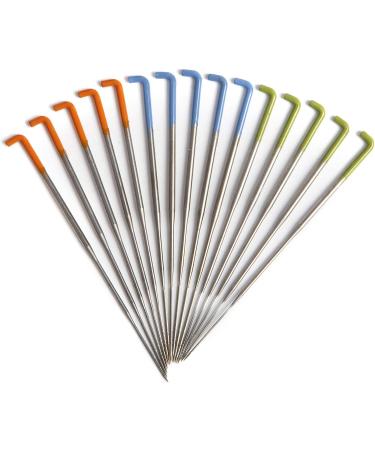 German Made Precision Felting Needles Set | High Carbon Steel, Color Coded Gauges 36, 38, 40 | Essential Tools for Wool Felting | Metal Sharps Container Included - Buy Online on GoSupps.com