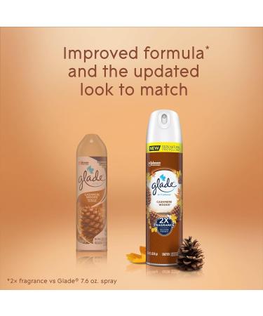 Glade Cashmere Woods Room Spray 8.3 oz - Pack of 6 | Long-Lasting Air Freshener - Buy Online on GoSupps.com