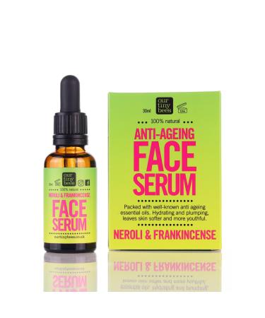 Neroli & Frankincense Anti-Ageing Face Serum 100% Natural Face Oil/Anti-Ageing Face Oil. Natural Face Oil. Frankincense oil for skin by Our Tiny Bees.