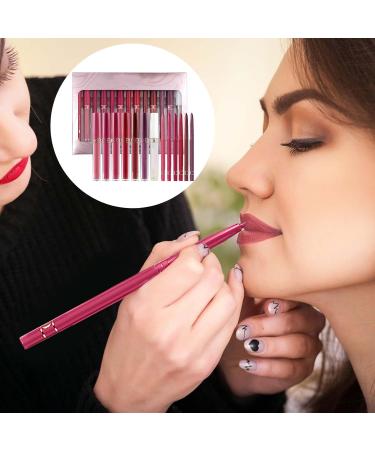  Eventerde Lip Makeup Lightweight Lip Pencil Creating a Glossy Finish Waterproof Makeup for Weddings Outdoor Events Perfect All-Day Wear - Buy Online on GoSupps.com
