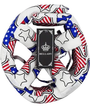 Baby Safety Helmet | Adjustable Infant Head Protective Hat for Crawling, Walking & Playing | Soft & Comfortable | Ages 6 Months - 6 Years (Colorful Stars) - Buy Online on GoSupps.com