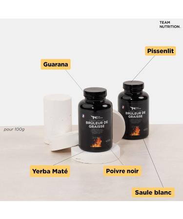 Hyper Effective Fat Burner 90 Caps | Nutrition Team | Boost Metabolism | Appetite Suppressant & Appetite Regulator | Fight against stubborn fats | Ideal for Men and Women - French Brand - Buy Online on GoSupps.com