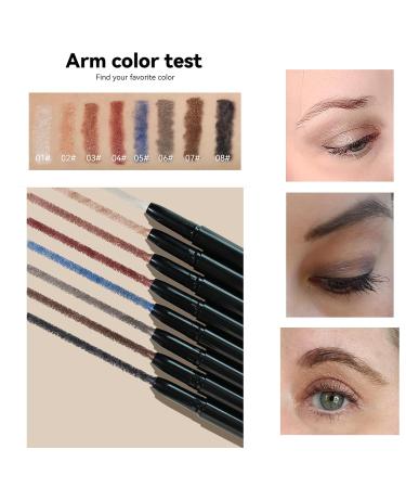 Highlighter Stick Eyeshadow - Multi-Color Waterproof Cream Eye Shadow for Brown Eyes - Makeup 07 Brown - Buy Online on GoSupps.com