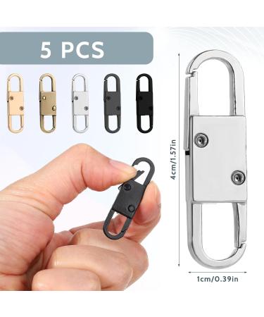 Disasserno 5-Piece Zipper Replacement Set | Double-Sided Metal Zip Puller | Durable Zipper Repair Solution - International Shipping - Buy Online on GoSupps.com