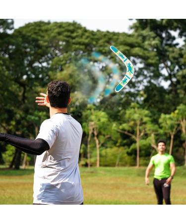 Buy ToddMomy Wooden V-Shape Boomerang for Kids | Fun Outdoor Flying Toy - International Shipping Available - Buy Online on GoSupps.com