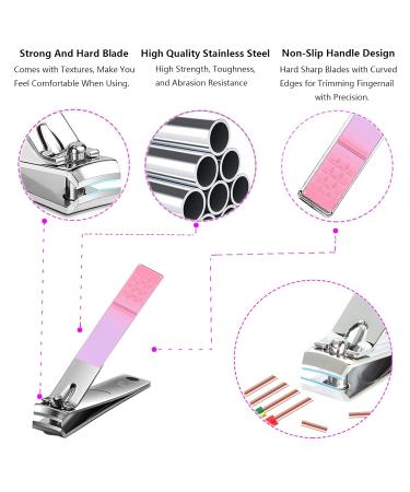 Shop Mermaid Color 8PC Manicure Set for Women | Travel Nail Kit with Glass Files & Stainless Steel Tools | Perfect Nail Care Gift - Buy Online on GoSupps.com