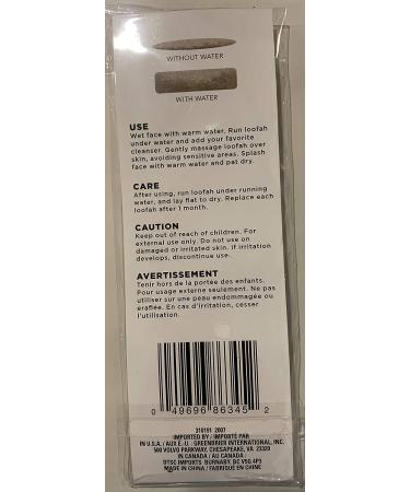 Spa April Exfoliating Facial Loofah 6ct 2pks (Bean Vanilla) - Gentle Shower Scrub - Buy Online on GoSupps.com