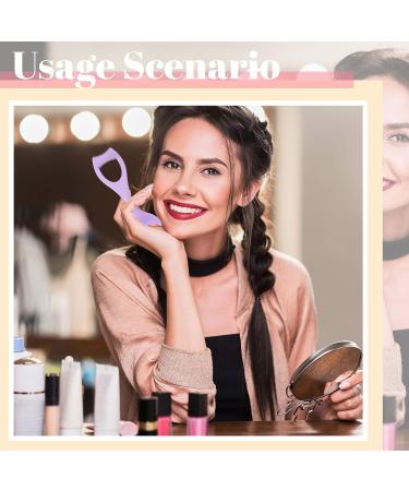 3 Pcs Mascara Shield Applicator Set | Silicone Mermaid Design | Eyelash Separator Tool for Women and Girls - Purple/Pink/Blue - Buy Online on GoSupps.com