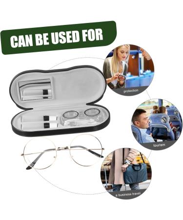 Ultechnovo Double Layer Glasses Case Set - Hard Storage Holder for Different Eyewear - Buy Online on GoSupps.com