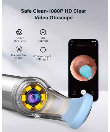 BEBIRD C3 Ear Wax Removal Tool with 1080P HD Otoscope & 6 LED Light | Ear Cleaner & Camera Kit for iOS/Android - Black - Buy Online on GoSupps.com