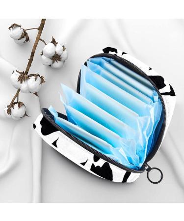 Shop Women's Animal Cow Binding Bags | Stylish Menstrual Storage Bags with Zip Pockets Multi-Use Tampon Holders - Buy Online on GoSupps.com