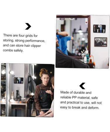 minkissy Hangers Electric Clipper Bracket wall hook rack Wall Hair Clipper Holder scissor barber station organizer wall hangers electric comb Hair Clipper Wall Holder storage box Storage - Buy Online on GoSupps.com