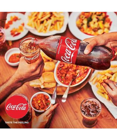 Coca Cola Original Taste 1.75Ltr Enjoy Sparkling Soft Drink Regular Cool And Refreshing Drink Pack Of 6 - Buy Online on GoSupps.com