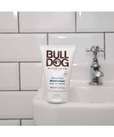 Bulldog Men's Sensitive Moisturizer 3.3oz - Premium Skincare & Grooming - Buy Online on GoSupps.com